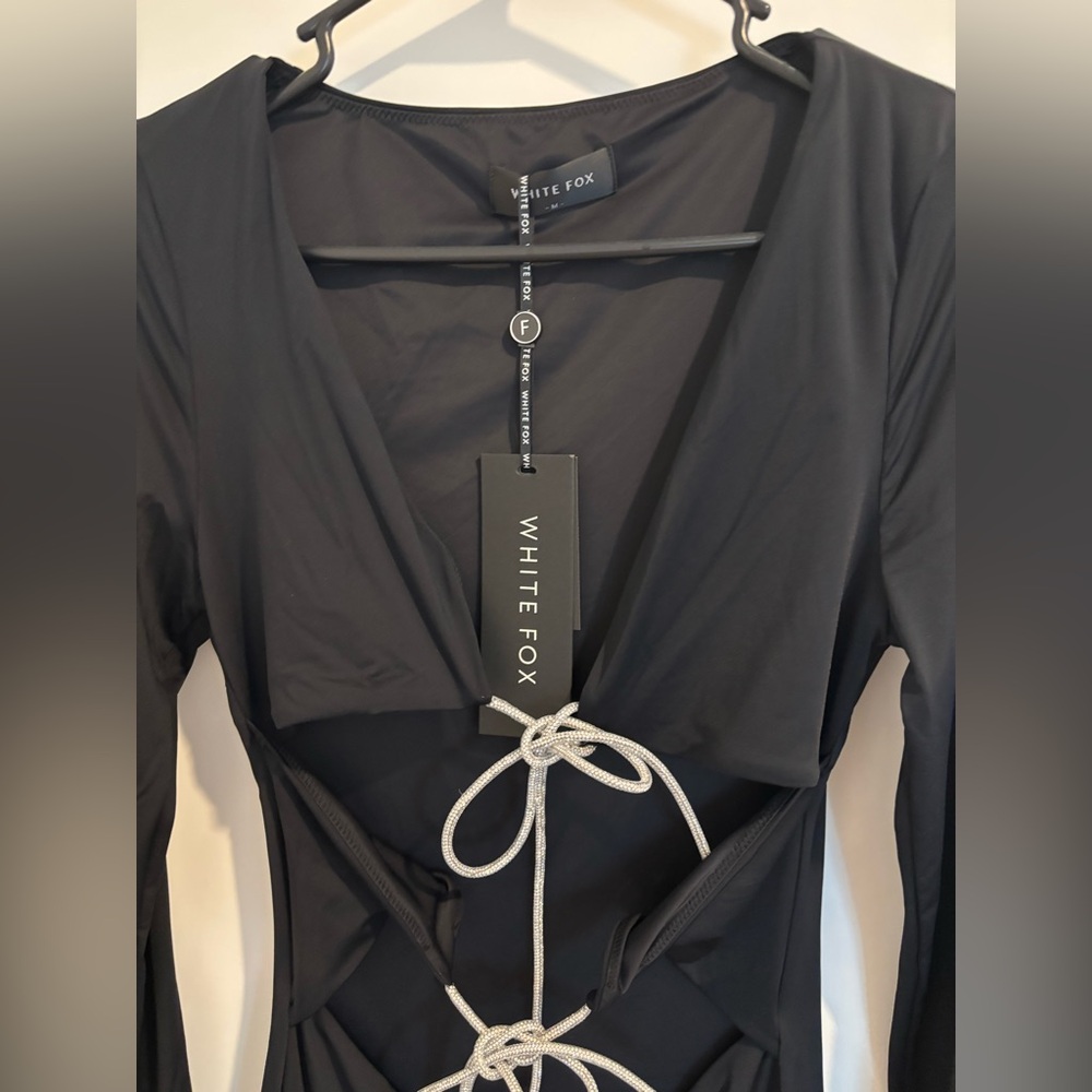 Dance Until Dawn Black Mini Dress - Picture 6 of 7
